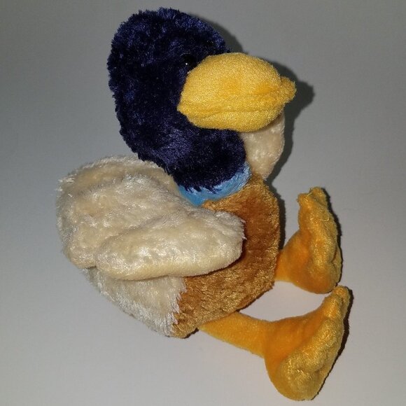 Preferred Plush Duck Bean Bag 8" Stuffed Toy - Picture 4 of 7